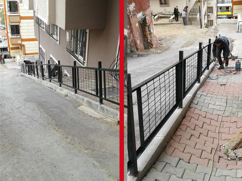 Demir Çit Montajı